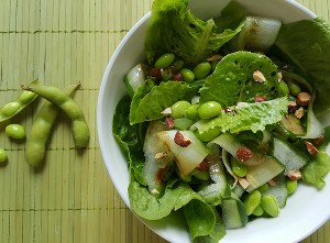 Resep Salad: Selada Edamame dan Mentimun Resep Salad: Selada Edamame dan Mentimun