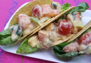 Resep Seafood: Prawn Cocktail Tacos Resep Seafood: Prawn Cocktail Tacos