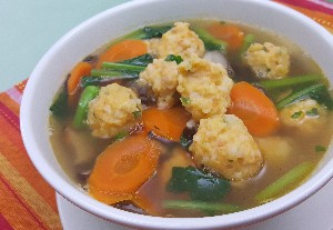 Resep Udang : Bakso Udang Kuah Resep Udang : Bakso Udang Kuah